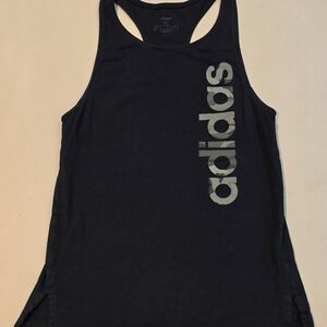 Adidas Women's Black Racerback Tank Top